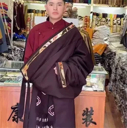 Xizang Four Seasons Universal Men's Tibetan Robe