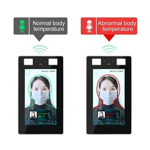 Ai Face Recoginition Temperature Scanner time&attendance access control system all in one machine