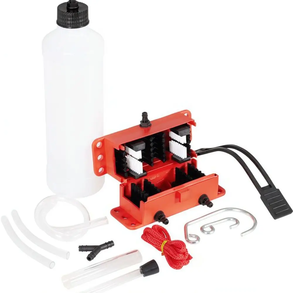 Bicycle Chain Scrubber Cleaning Machine Motorcycle Chain Tool Kit For Cycling Maintenance Care Repairing Gear Set