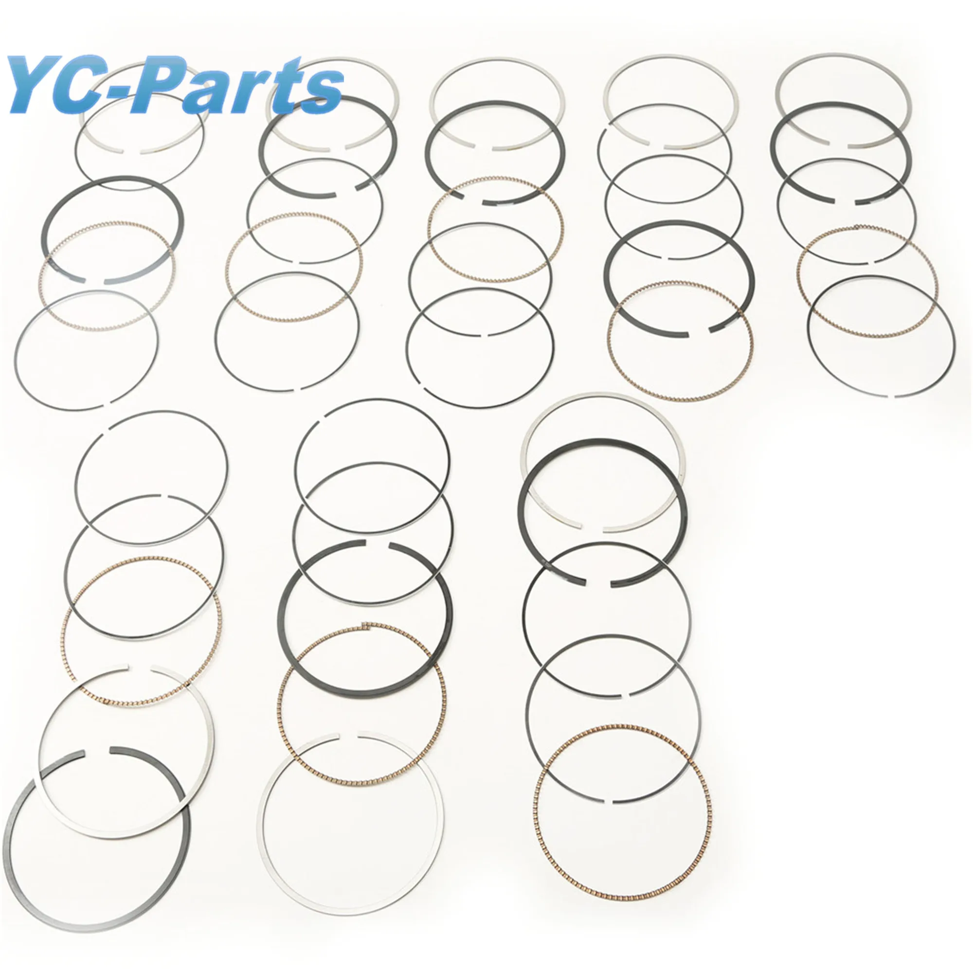 Engine Piston Ring Set 89mm 11257574822 for BMW 550i 650i 750Li 760Li X5 X6 xDrive50i N63B44A 4.4T V8 N74B66A 6.6T V12