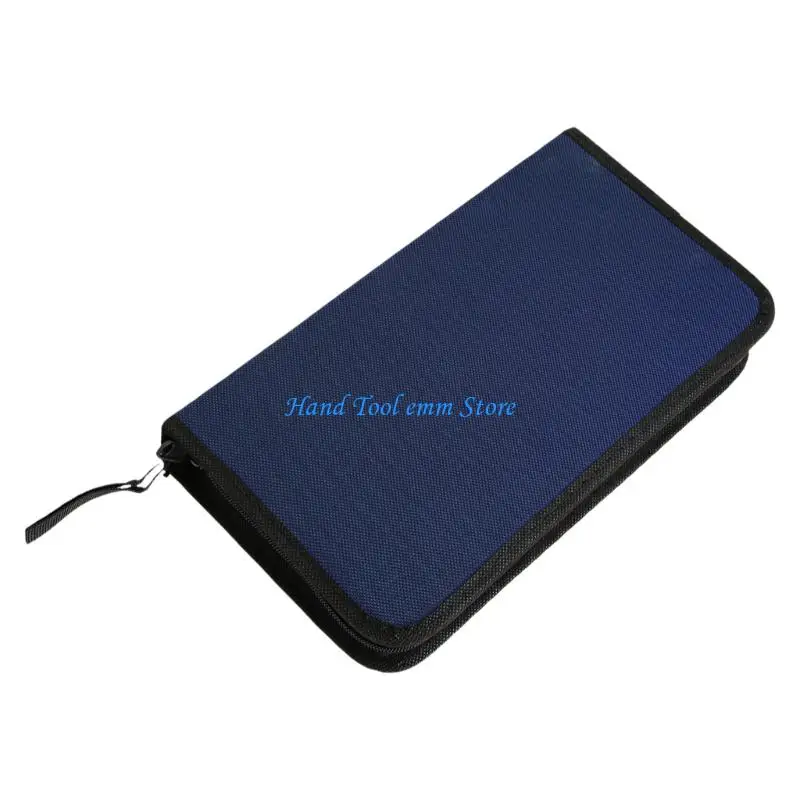 

H37F Spacious 80 Slot Disc Case Featuring Water Resistant Oxford Fabric Disc Shell Bag For Easy Transport And Protections