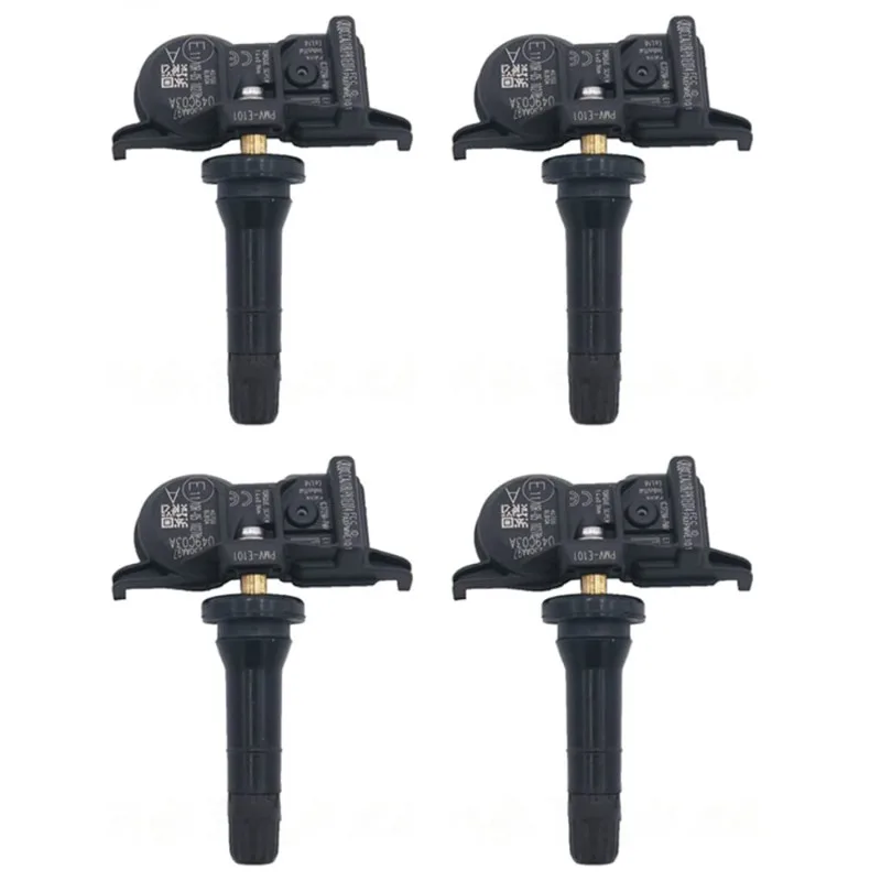 4PCS For 2021 2022 2023 2024 NISSAN KICKS Sentra Versa Tire Pressure Sensor PMV-E101 40700-6LB0A TPMS 433MHz