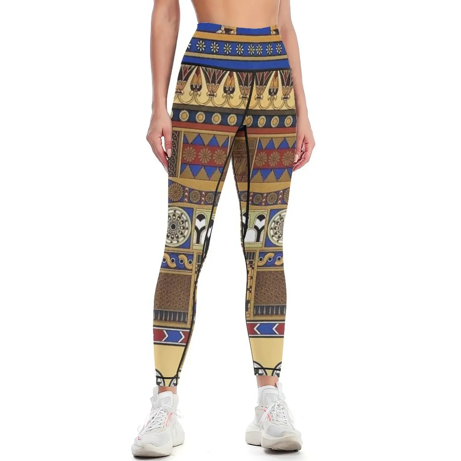 Ancient Assyrian Art Leggings Legging sport gym's clothing Womens Leggings