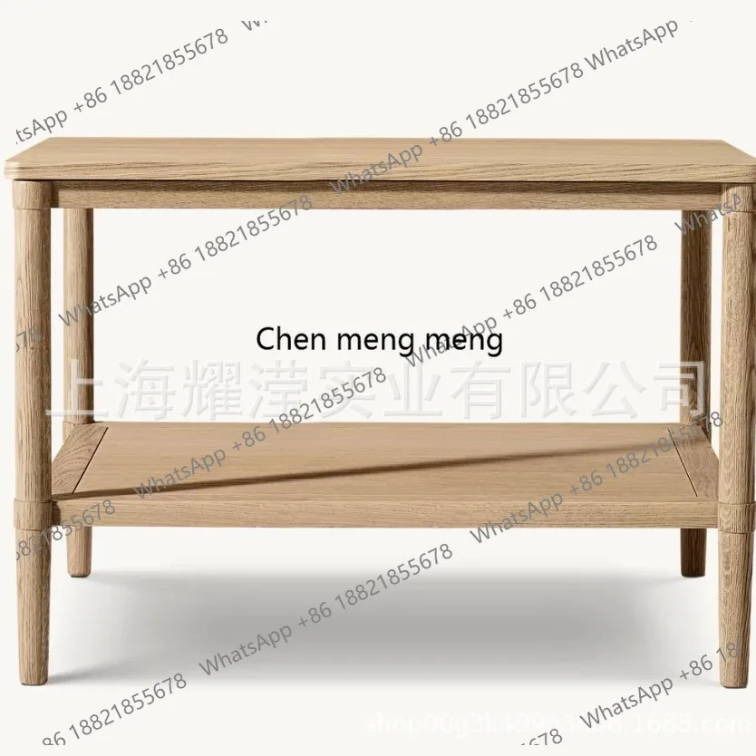 

Simple Sofa Side Table Home Bedside Rectangular Tea Table Corner Table Coffee Table