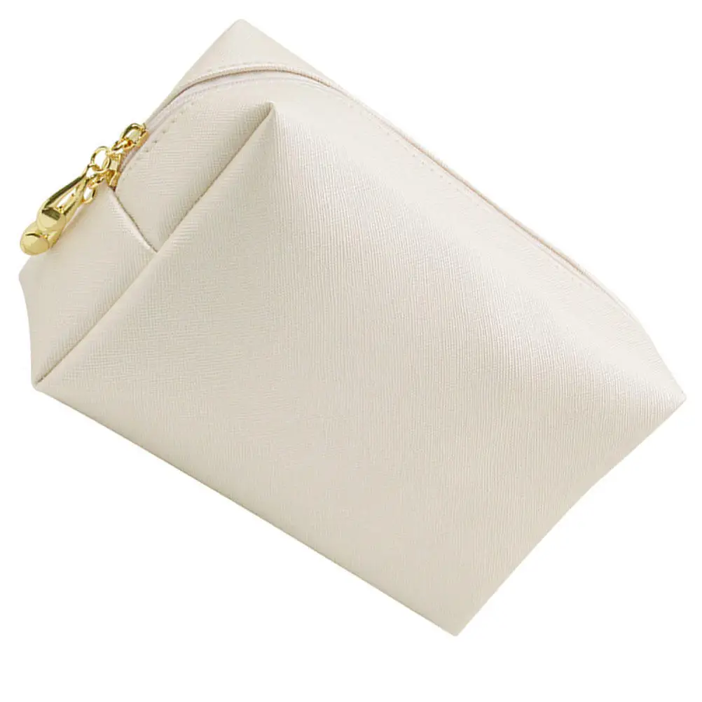 Large Capacity Square PU Makeup Bag for Travel – Portable Light Cosmetic Storage Pouch