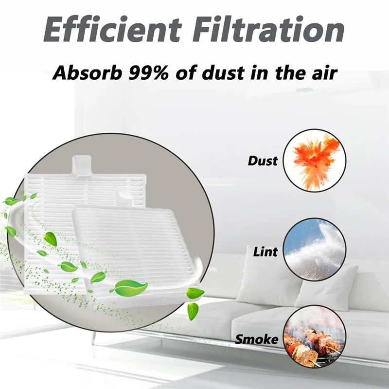 ملحقات SANQ لـ AIRROBO T20 + قطع غيار المكنسة الكهربائية فرشاة الأسطوانة الرئيسية وسادة التطهير مرشحات HEPA كيس لجميع الغبار