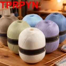 150g/Pc Pure Silk Cotton yarn Lace Thread Soft Summer line Hand Woven DIY Half Sleeve Hat Scarves Sweater