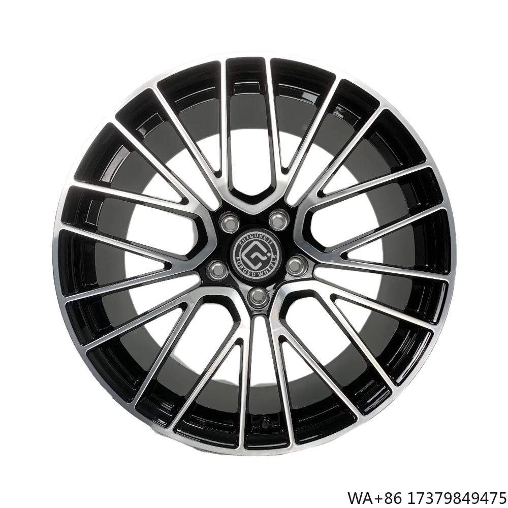 

Factory Direct Custom Forged Wheels Size 16 17 18 19 20 21 22 23 24 Inch PCD 5x130 Forged Aluminum Wheels Bright Black Finish