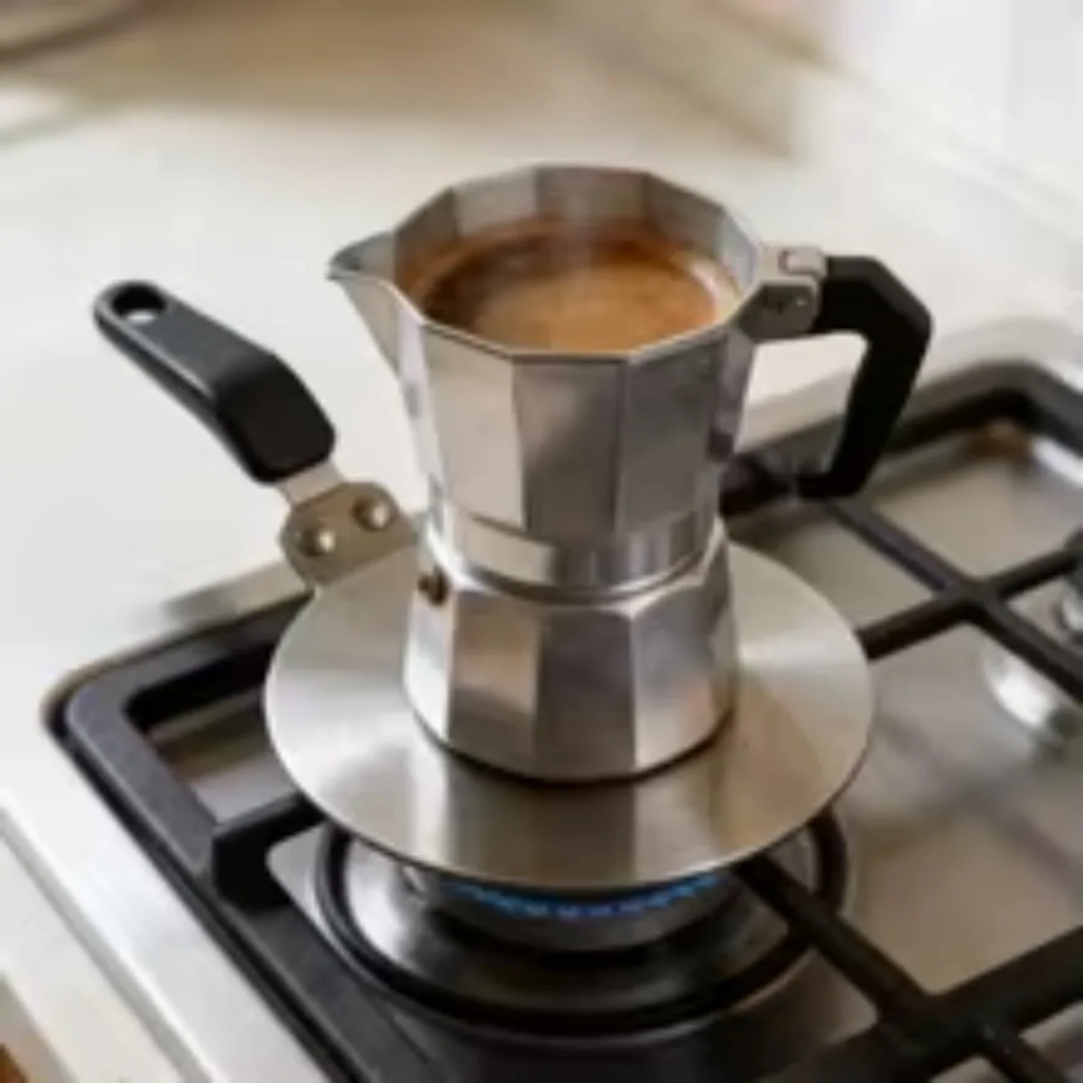 Heat Diffuser Plate for Mocha Pot Ceramic Coffee Glassware Conductive Disk Induction Cooktop Outdoor Stainless Steel Home Kit