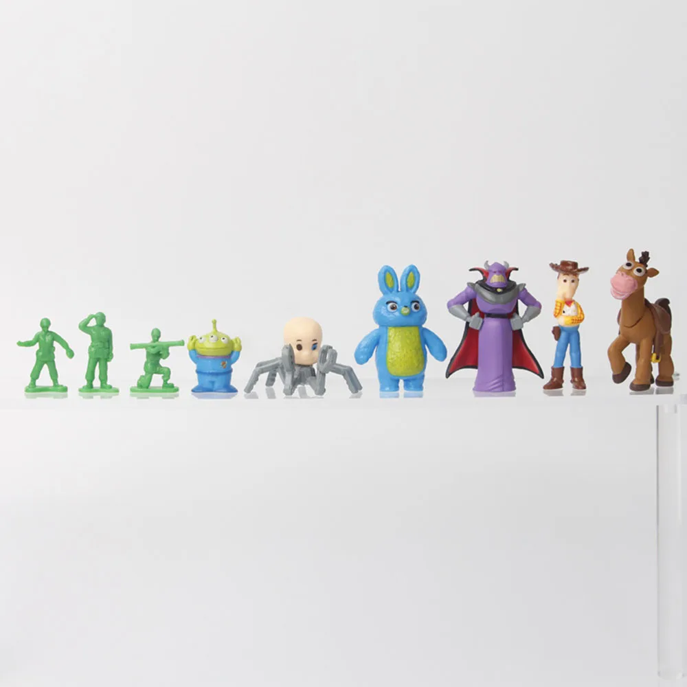 36 sztuk/zestaw Disney Anime zabawka z kreskówki historia 3-5CM Woody Buzz Lightyear Lotso figurka dekoracyjna zabawki modele dzieci fani lalka