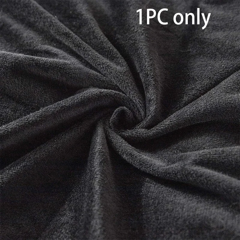 1pc Faux Fur Pillowcases , Velvet Super Soft and Cozy, Wrinkle, Fade, Resistant with Zipper Closure Bed Pillow Cases