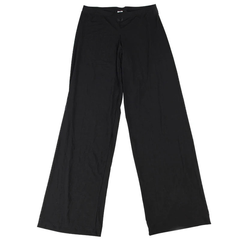 Pinky Senson-Pijama Sexy para hombre, pantalones de dormir de satén a cuadros, transparentes