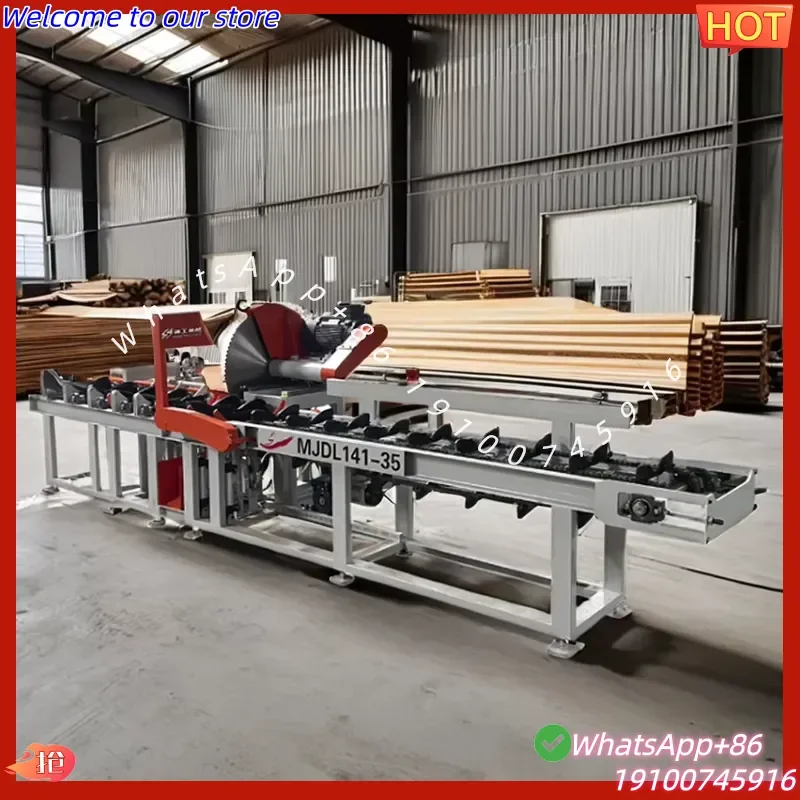 2026Hot Automatic Wood Tree Cutting Sawmill Machine Log Length off Cutting off Saw