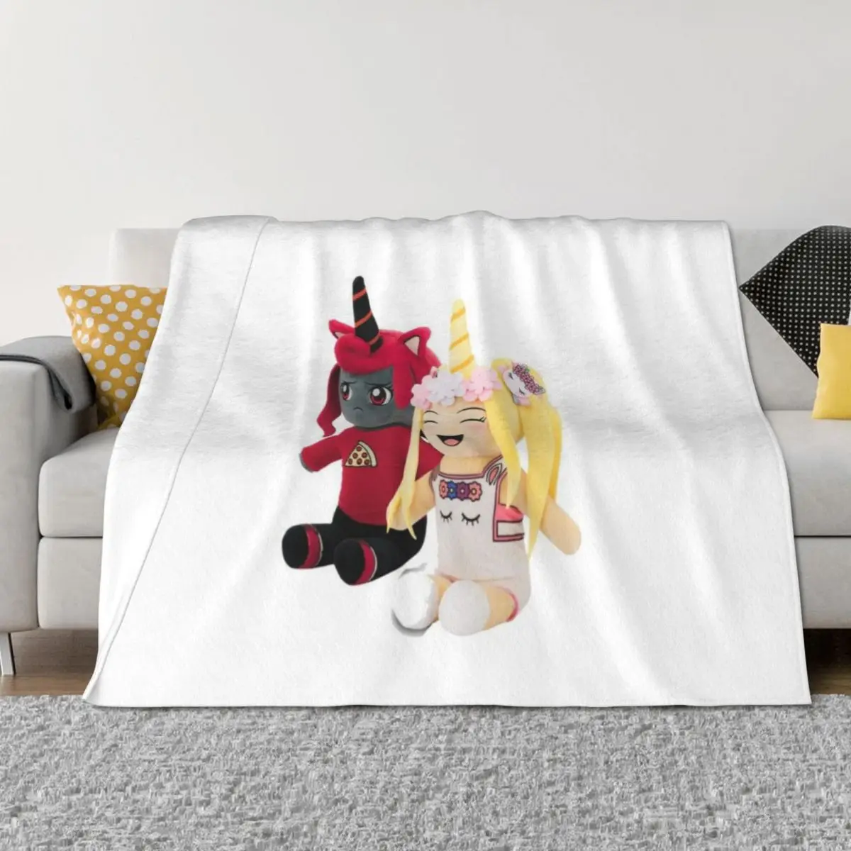 

iamsanna Throw Blanket Personalized Gift Loose Comforter christmas decoration Blankets