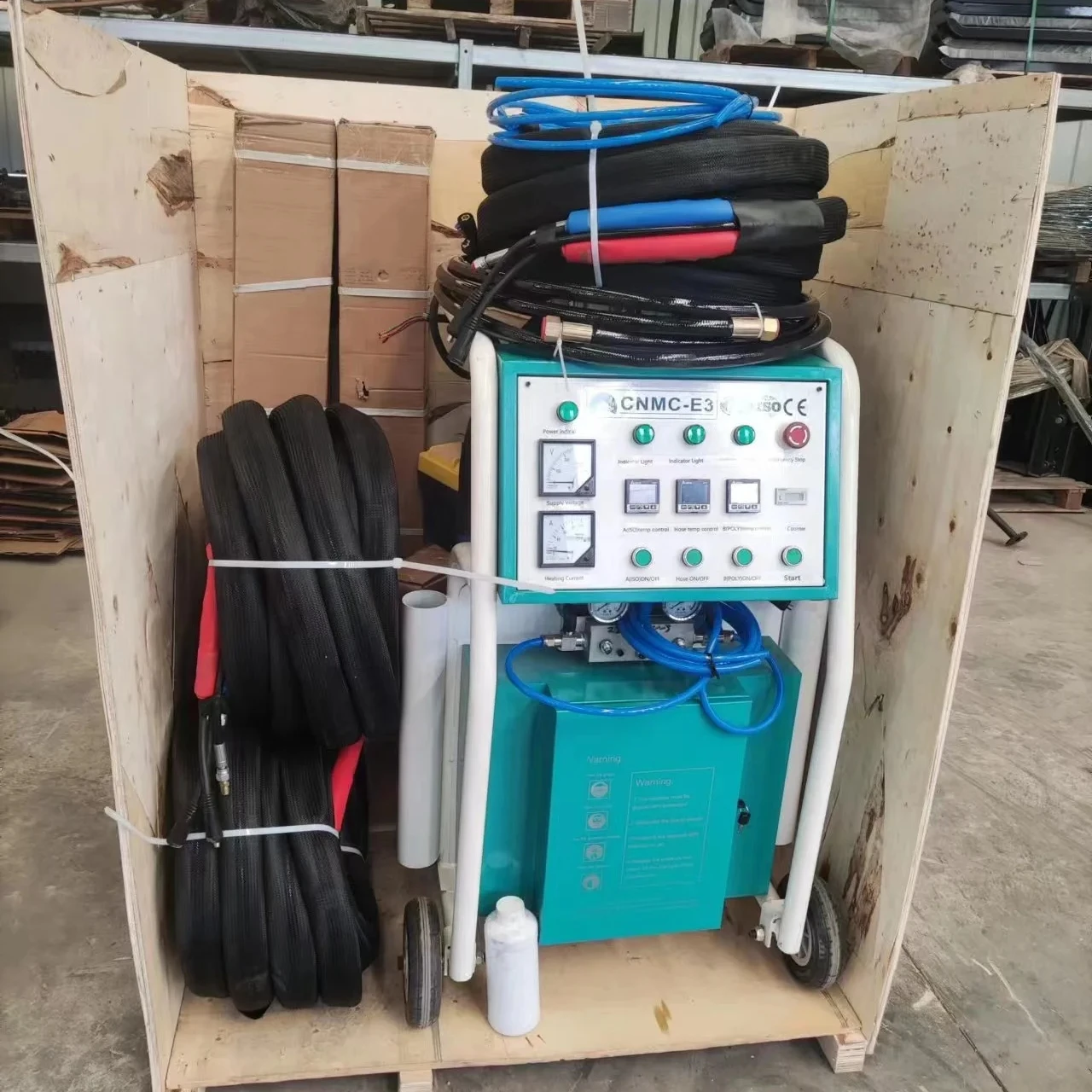 Hot Sale CNMC-E3 Polyurethane PU And Polyurea Spraying Foam Machine For Wall Insulation And Roof Spray