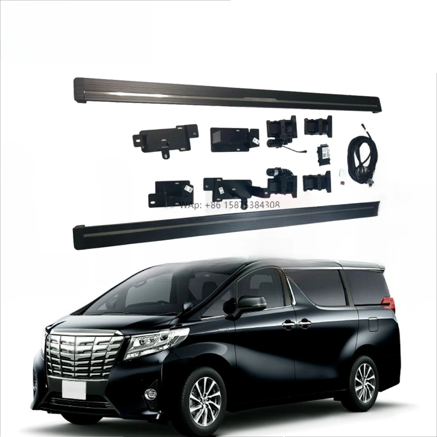 Automatic Folding Electric Side Step Pedal for Crown Vellfire Power Running Side Board for Alphard Vellfire AH30