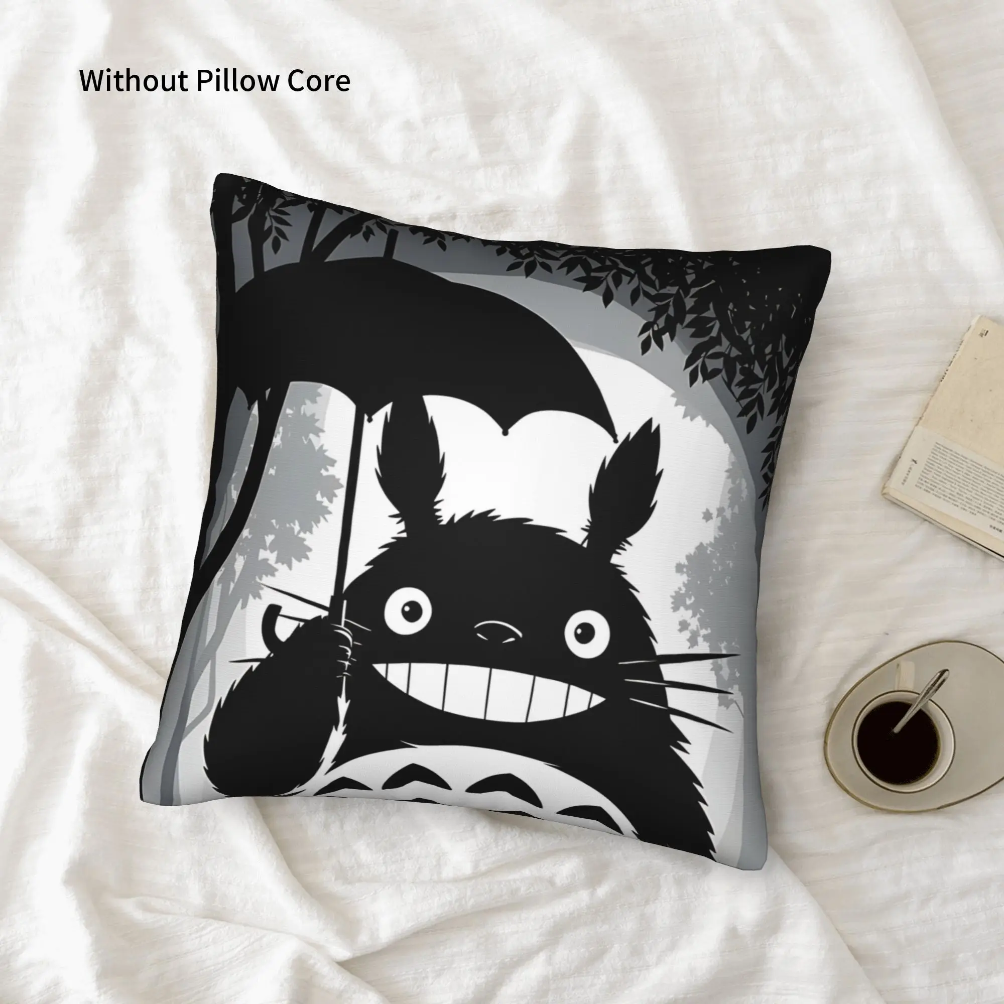 1PC Anime My Neighbor Totoros Pillow Case Home Decor Items Double-Sided Printing  Sofa Cushion Bedroom Bedside Pillow