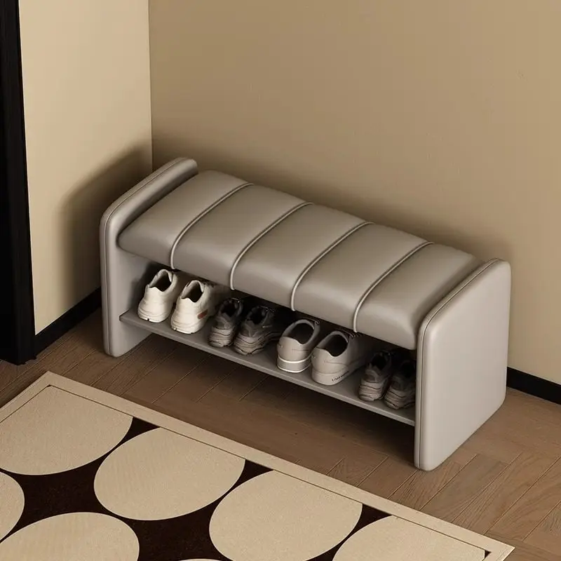 

Shoe change stool at the door Household light luxury high-end sense You can sit and wear shoe cabinets when you enter the door,