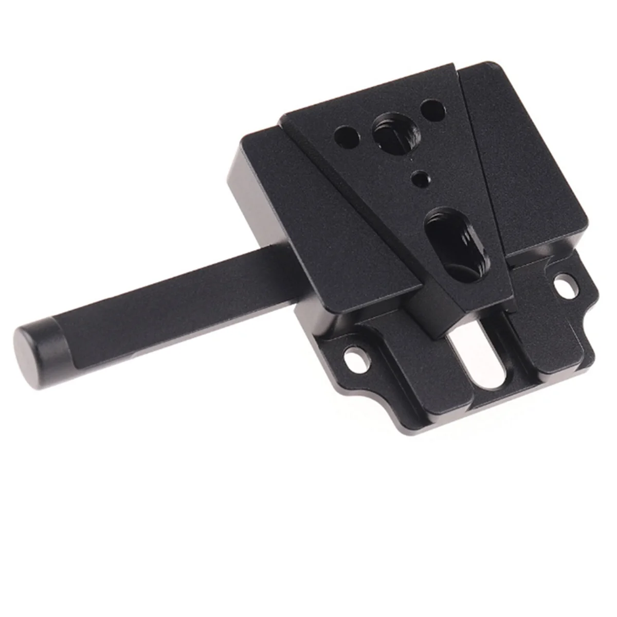 FFYY-Piastra batteria con attacco a V in lega di alluminio per fotografia Piastra a sgancio rapido + adattatore V-Lock per fotocamera Sony Canon