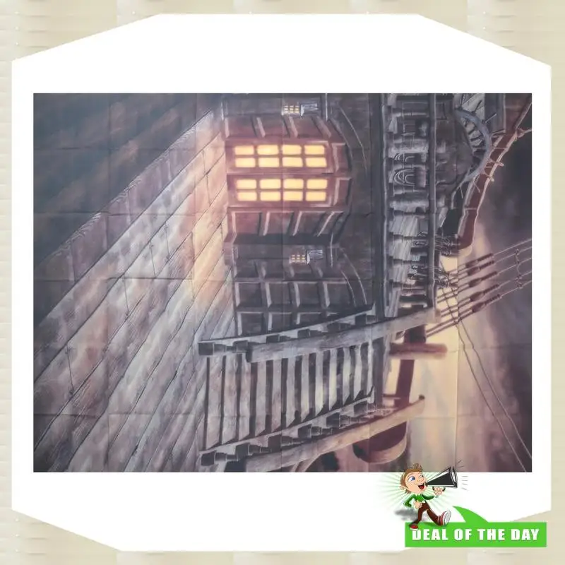تسليم 24 ساعة 5X7ft الفينيل استوديو التصوير خلفية الرجعية القراصنة السفينة صورة خلفية