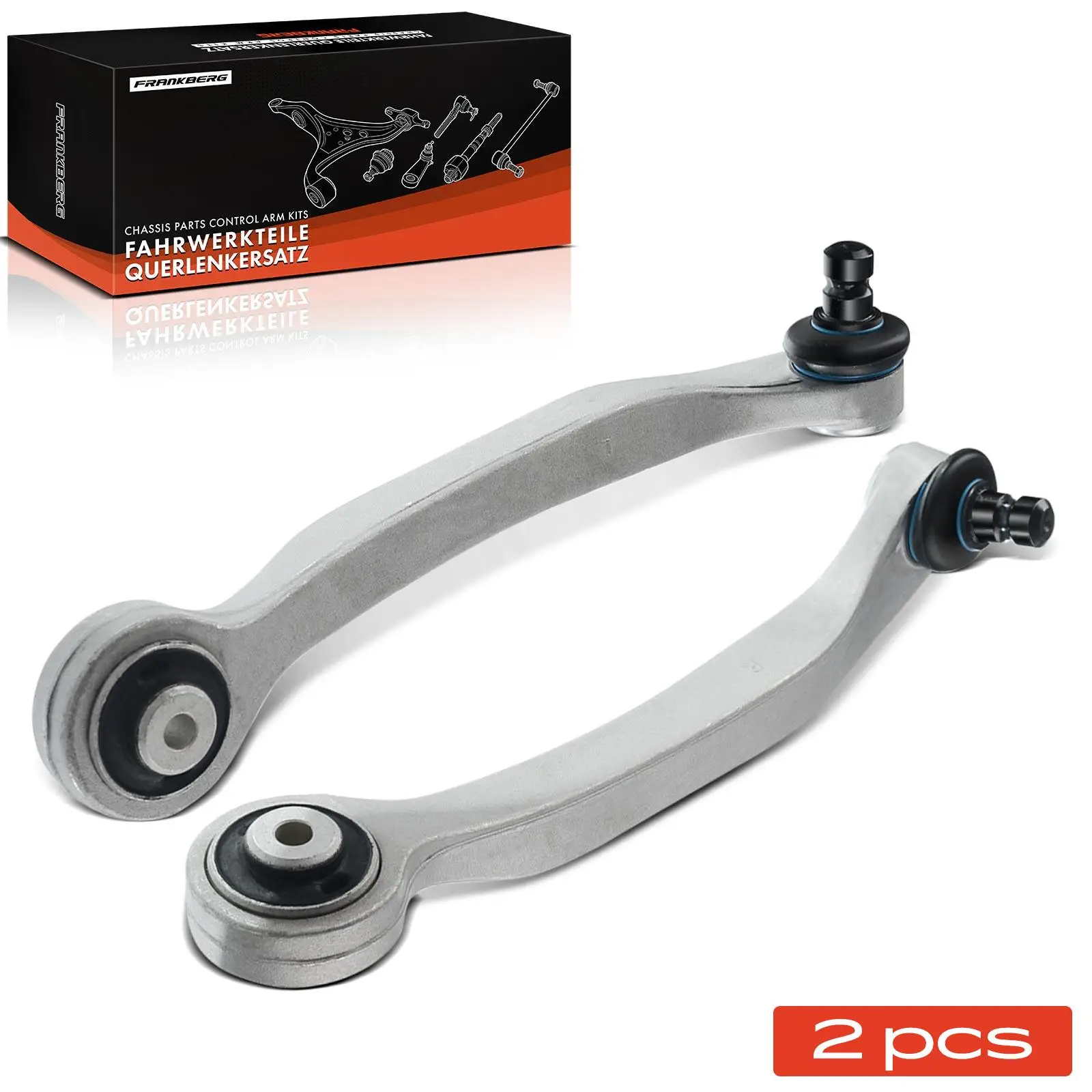 Frankberg 2x Querlenker Vorderachse für VW Phaeton Audi A6 Allroad Avant A8 2002-2016 4E0407506B 4E0407505B