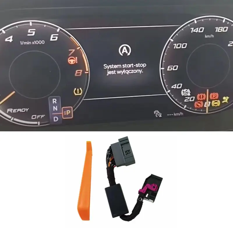 Do VW Golf 8 Atlas Teramont Tanvendor Talagon Do Skoda Octavia Seat Leon Stop Start Engine System Auto Off Device Closed Plug