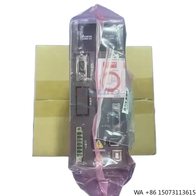 for Original Delta ASD-A2-1521-U Servo Drive ASDA-A2 Series 1.5kW 1500W 220V AC High Precision Intelligent Motion Controller