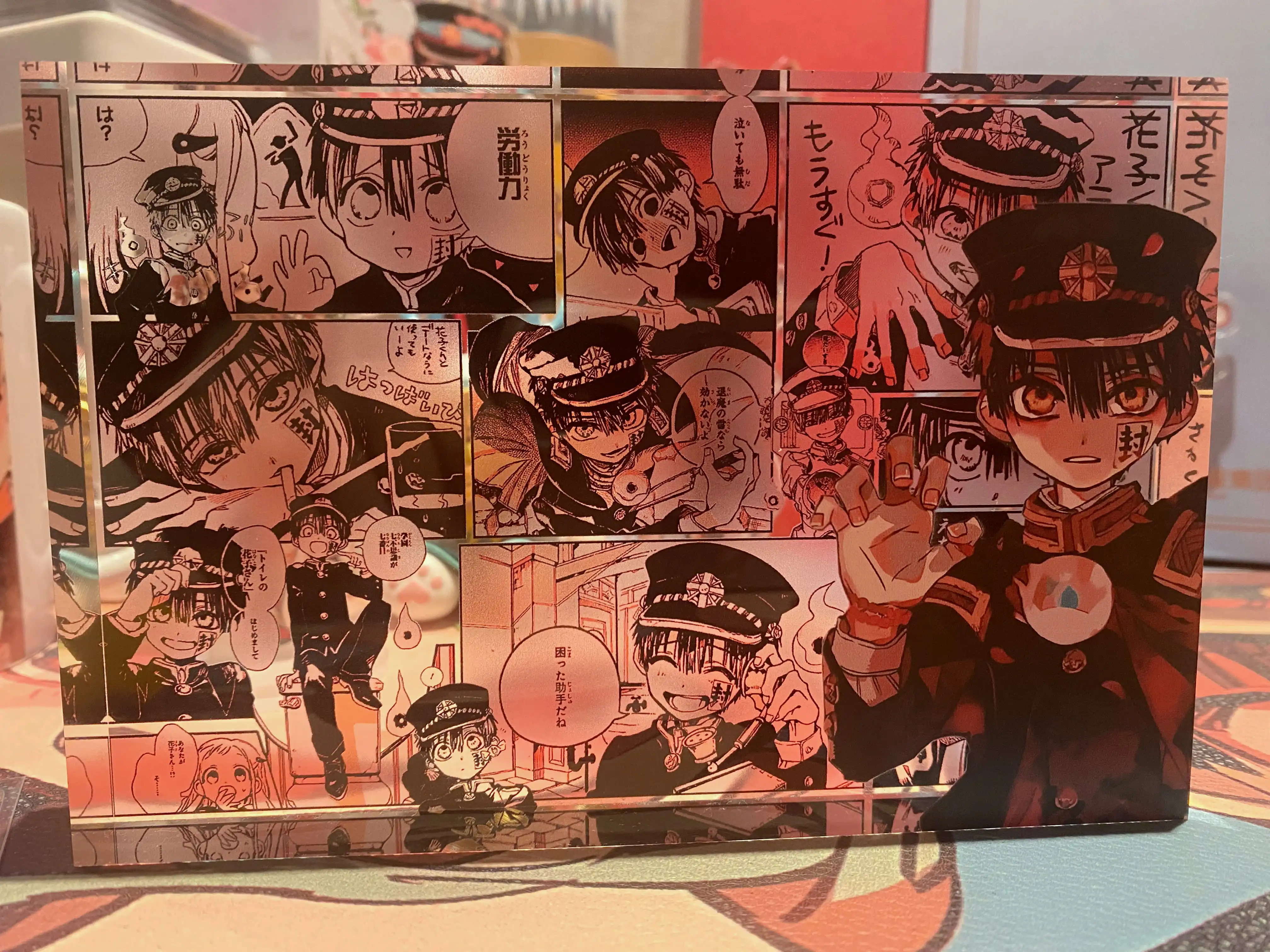 Anime toalete-bound hanako-kun hanako kun yashiro nene alta transparência acrílico figura acessório desktop ornamento modelo presentes