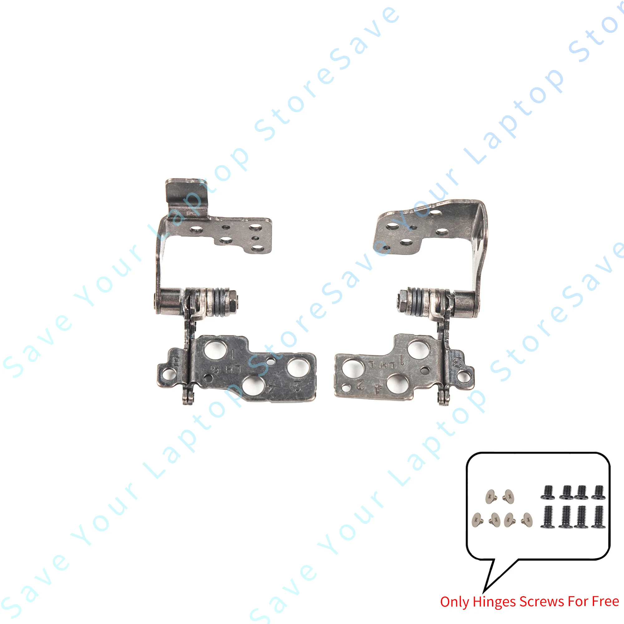 Imagem -06 - Substituição da Carcaça do Portátil Tampa Traseira do Lcd Dobradiças da Moldura Peças do Caderno para Ge75 Raider 8re Gp75 Gl75 Ms17e2 17e5 17e7 Novo