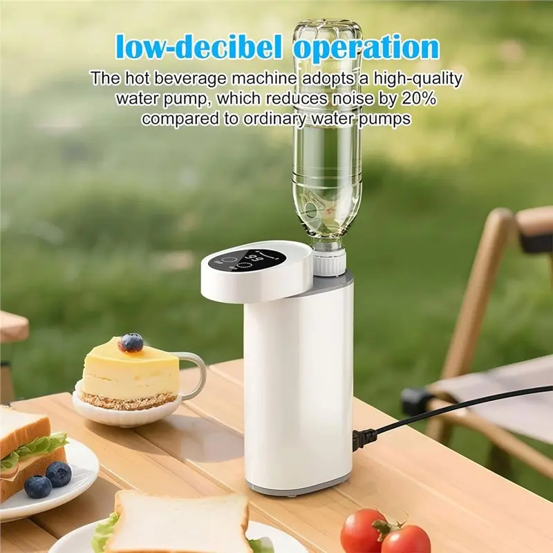 [NEW!A38F】 Instant Hot Water Dispenser Instant Kettle, Digital Touch Screen Compatible With Bottled And Bulk Water EU Plug