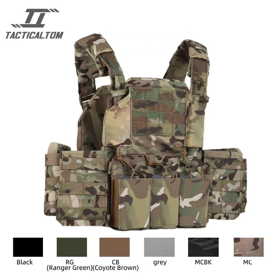 Tactical Tom men's tactical vest outdoor training protection training load vest film and television shooting props