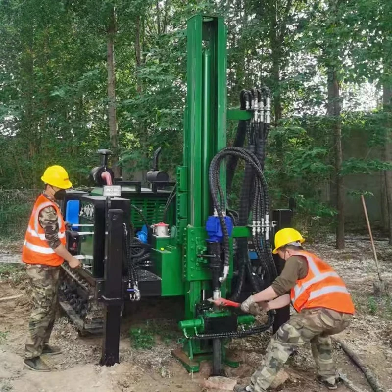 Fully Hydraulic 800m Deep Drill Core Drilling Rigs Mining Exploration Sampling Construction Core Drilling Rig Machine