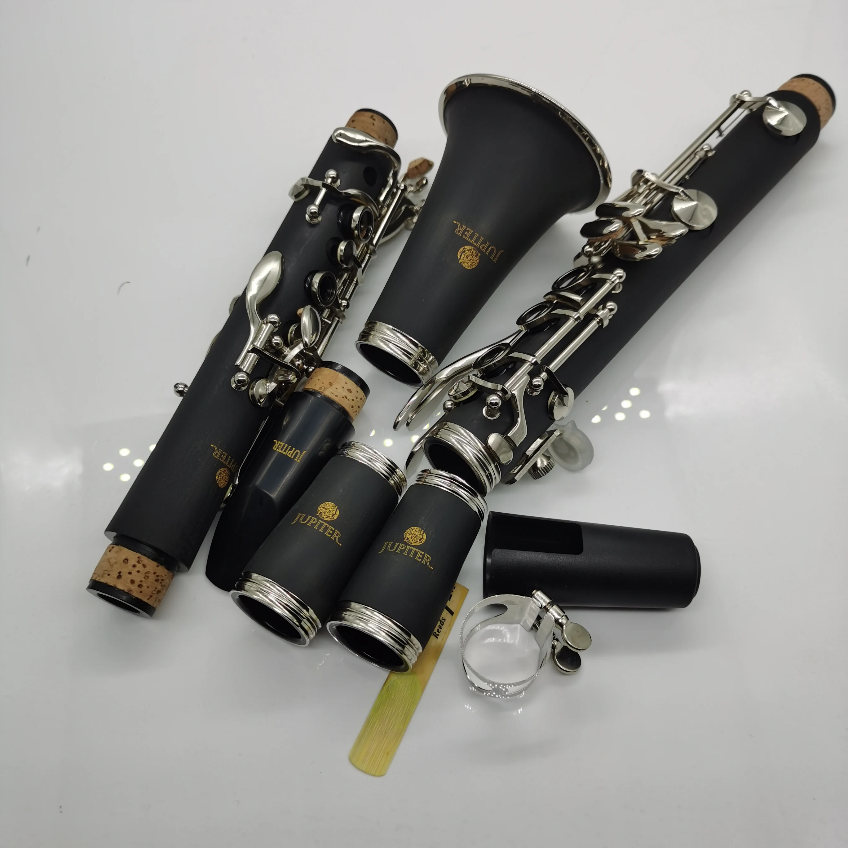 جديد وصول الكلارينيت المشتري JCL-700NQ B-لحن مسطح أدوات النفخ الخشبية عالية الجودة الكلارينيت أنبوب أسود مع الملحقات #4