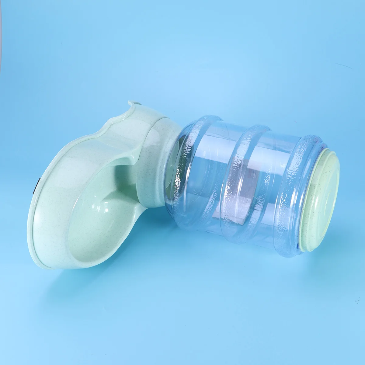 

Pet Feeder Automatic 3.8L Green Plastic Dog Cat Food and Water Dispenser Detachable Easy Clean Pet Food Drink Dispenser