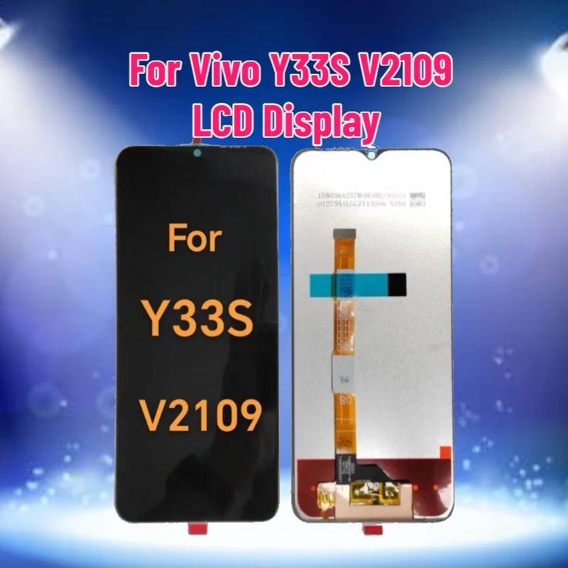 

LCD Display for Vivo Y33S V2109 LCD Display Touch Screen Assembly for Vivo Y33s Screen Replacement