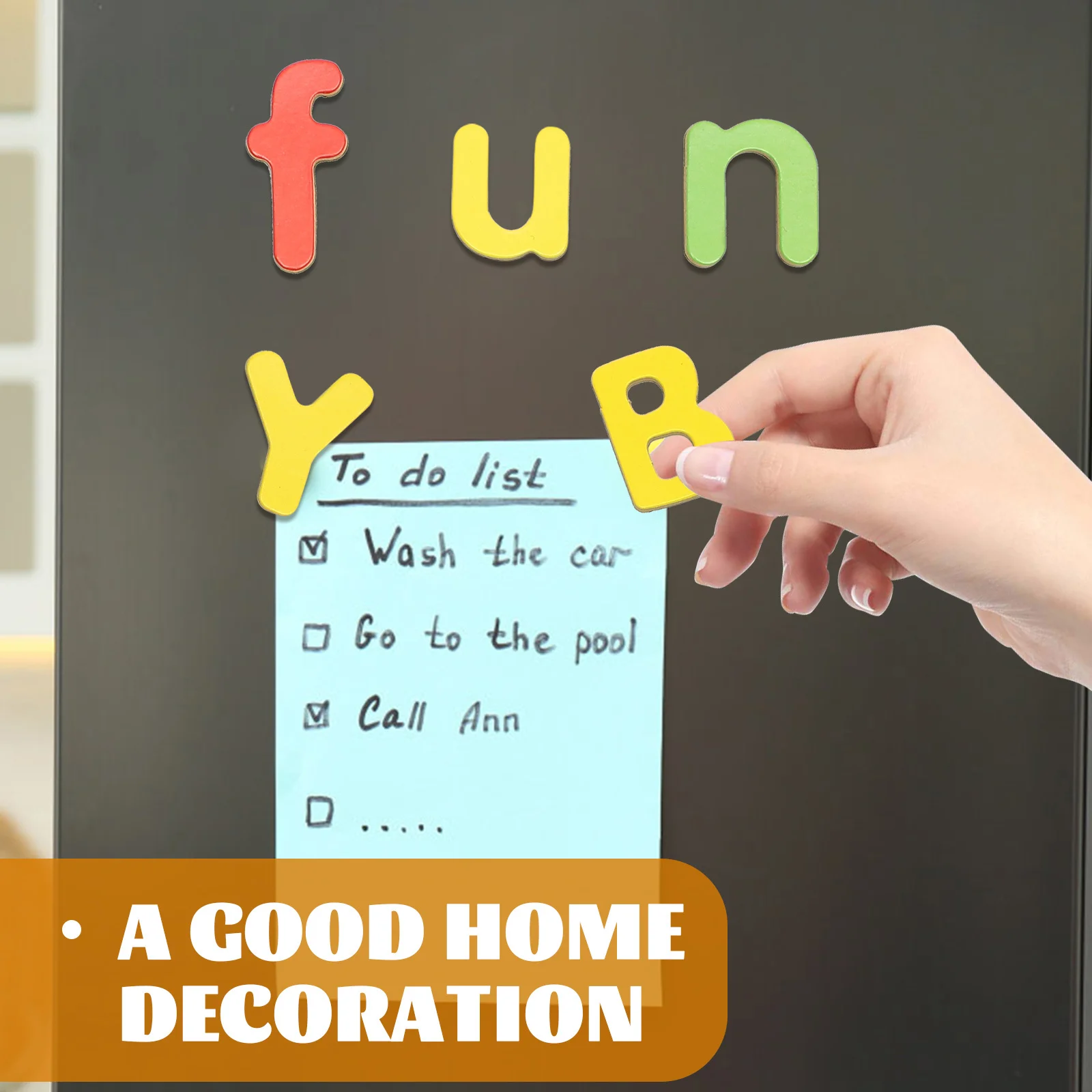 3 set 3 Sets Colorful Alphabet Number Fridge Magnets Wooden Educational Kids Cognitive Learning Abc 1-3 Math Refrigerator Magnet