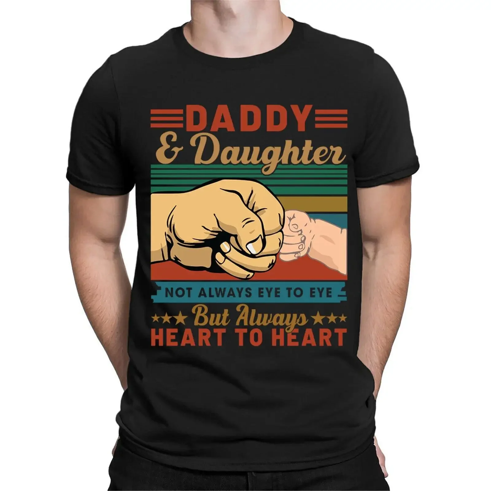Perfektes Vatertag Geburtstagsgeschenk für Tochter Papa tolle Männer T Shirt FD vintage Washed graphic Casual Comfortable