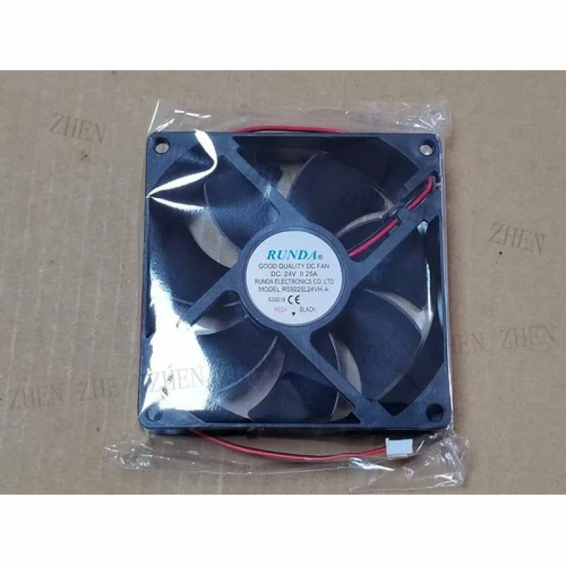 Y 1x FOR Welding Machine Cooling Fan RS9225L24VH-A 9225 9.2CM 24V 0.25A