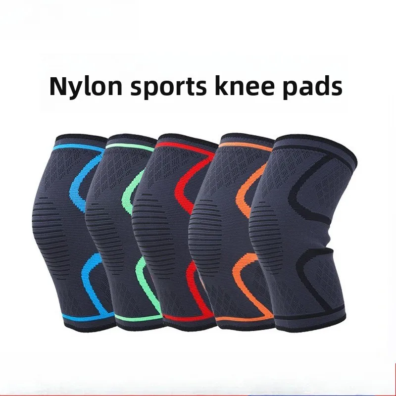 

Nylon Sports Knee Pads Prevent Slip Outdoor Riding Knee Pads Four Seasons Fitness Breathable Summer Thin Knee Pads