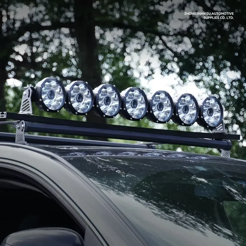 18 12v Off-Road Strobe Light Emitting Diode Bar Light 4x4 ATV Bumper UTV Linkable Modular Spotlight Bar Car Off-Road