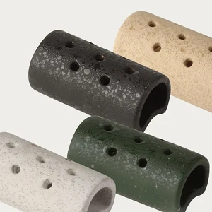 Kreatif Lotus Seedpod Keramik Vas Zen Meja Teh Desktop Jepang Ikebana Rangkaian Bunga Peralatan Keramik Batu Pasir Dekorasi 8 vas jepang dengan penjualan terbaik - №