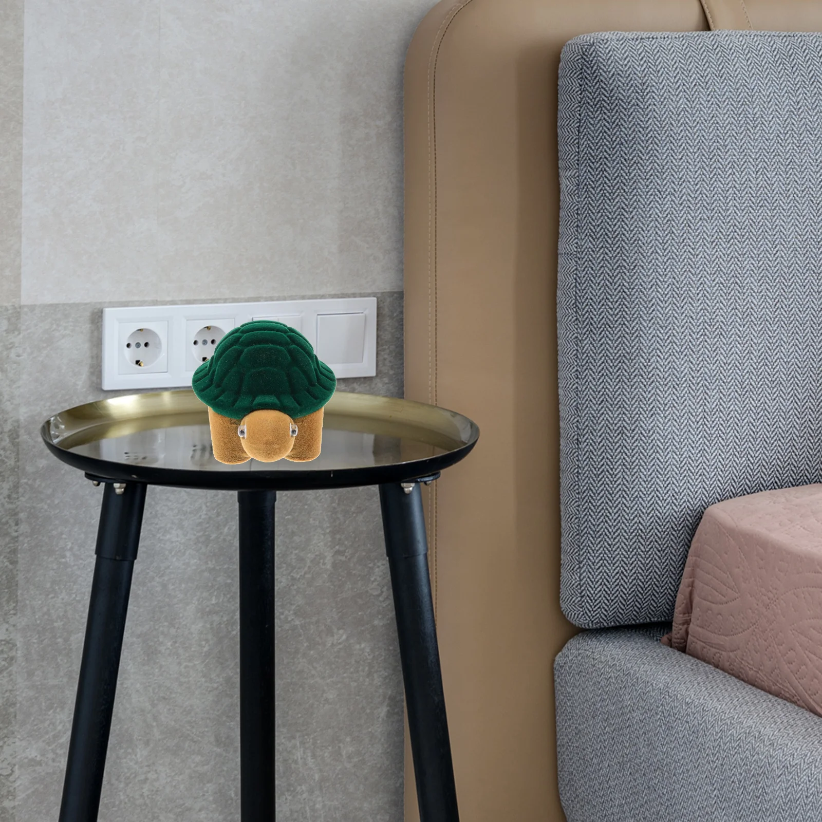 

Милая шкатулка для драгоценностей в виде черепахи, маленький футляр для хранения колец, легкий портативный держатель для ювелирных изделий для серег, колец, ожерелий, браслетов