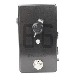 Demonfx 66(33) Pedal de efecto de guitarra Booster Clean Pramp Booot con un interruptor de canal amplificador