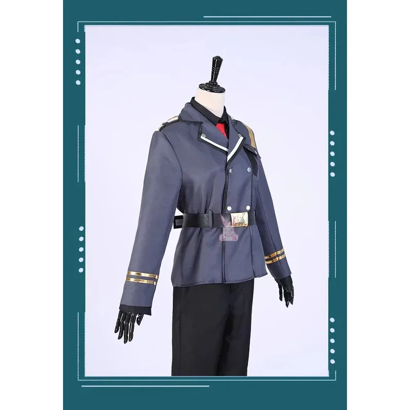 Anime 86 Eighty Six Shinel Nozen Undertaker Game Suit Handsome Uniform Cosplay Costume Halloween Party Outfit Party Costume