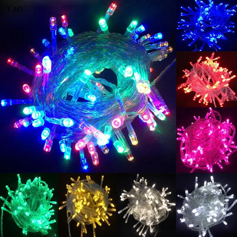 Guirxiété Lumineuse Extérieure Étanche, Décoration de ixde Jardin et de Mariage, 8 Modes, 20m, AC 200 V, 110