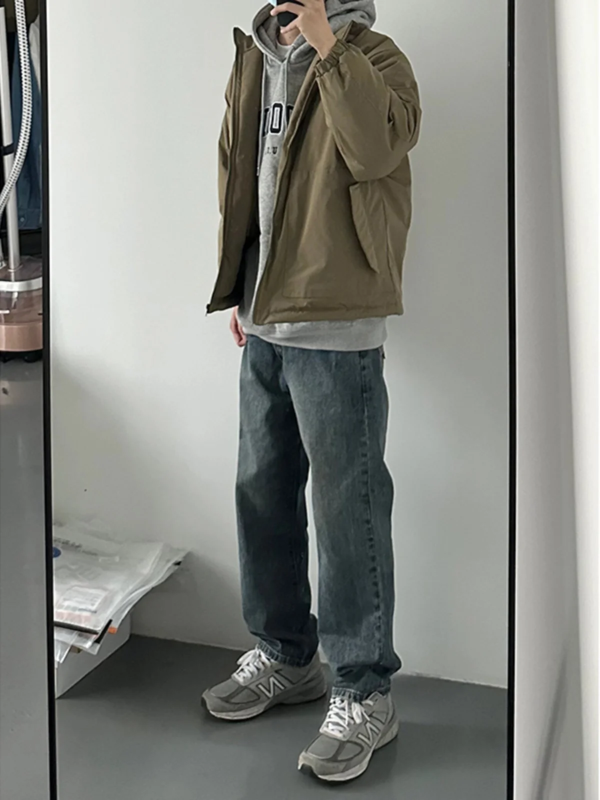 

Мужские джинсы Deep Blue прямого кроя для осени и зимы, модные молодежные брюки из смесового хлопка и полиэстера для подростков