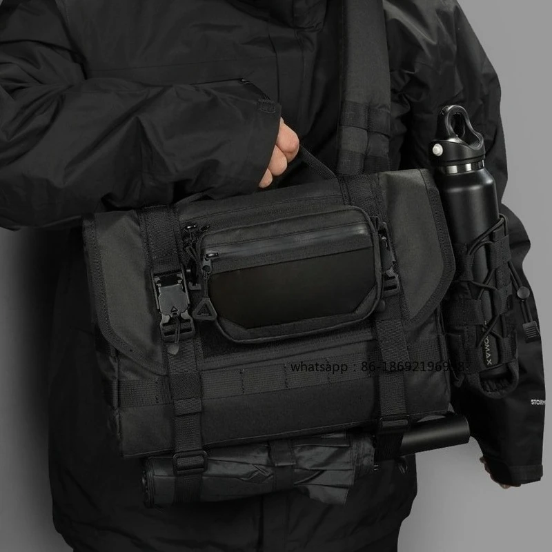 Satchel Messenger Bag Tactical Messenger Bag Men's Functional Backpack DGM-03