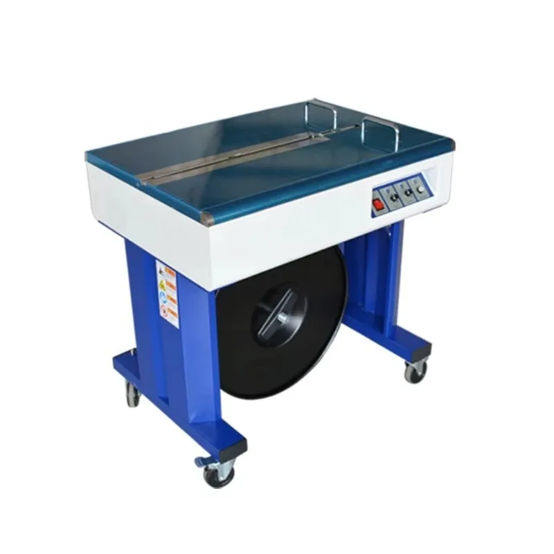 YS A2H Trade Assurance Semi Automatic Poly Pack Polypropylene Desktop Automatic Strapping Machine for Strap the Cartons