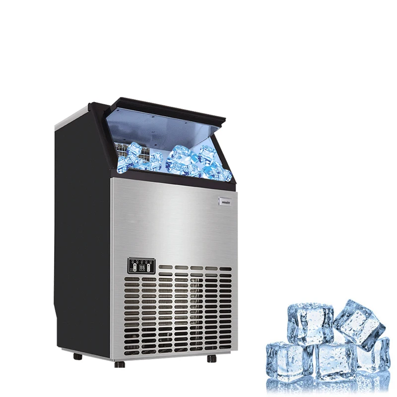 Vertical Rapid Ice Making Ice Cube Forming Machine Square Commercial Ice Cube Machine