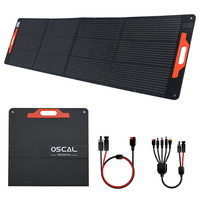 Oscal PM200 Pro 200W Foldable Solar Panel, 23% High Conversion Efficiency, IP67 Waterproof Level, Foldable & Portable